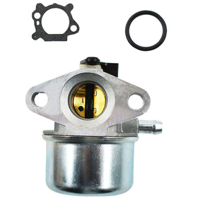 Labwork carburetor replacement front view for Briggs Stratton engines improves fit and reliability.