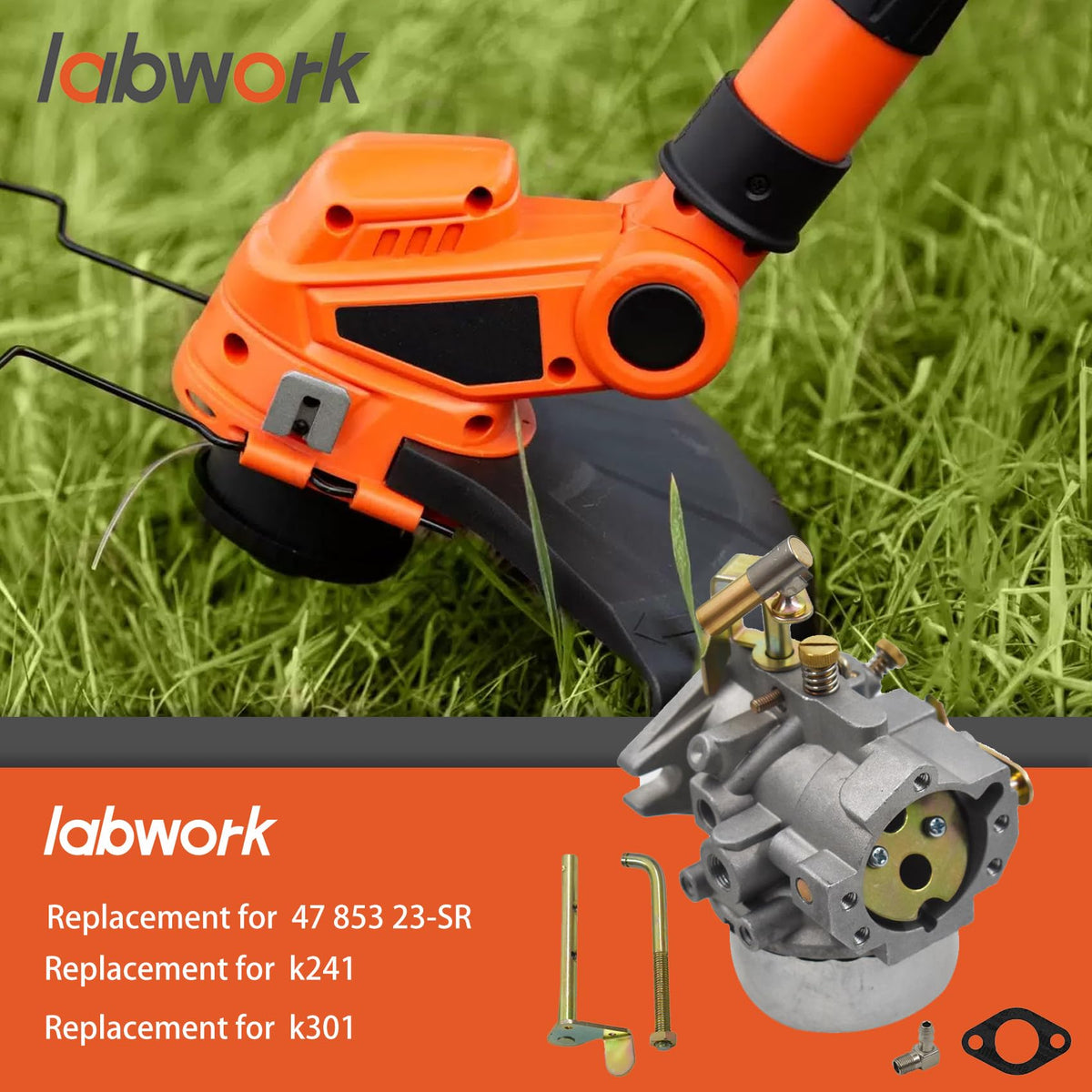Labwork mounting holes align with Kohler engines for straightforward installation.