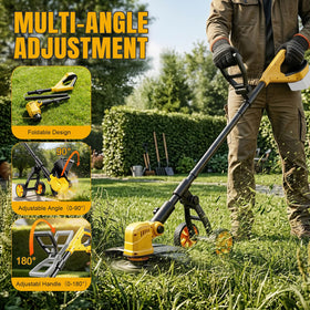 Lacoco lightweight design supports comfortable home lawn care.