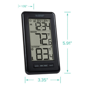 La Crosse 308-43647-INT large digits for quick room readings