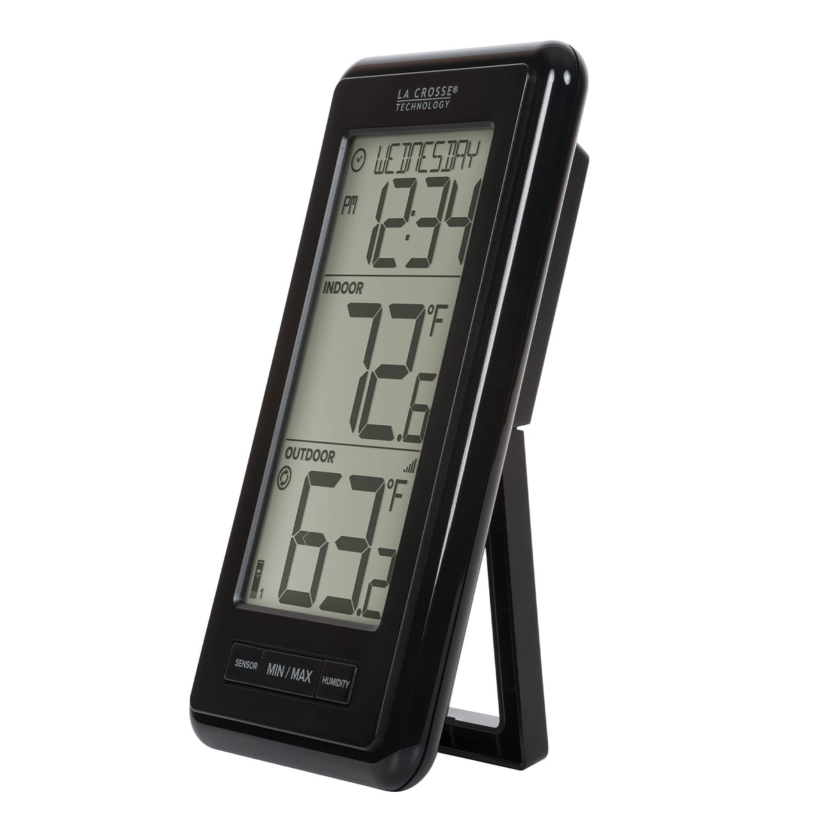 La Crosse 308-43647-INT outdoor temperature sensor extends monitoring range