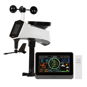 La Crosse 328-1415 front view shows professional color weather display for quick checks
