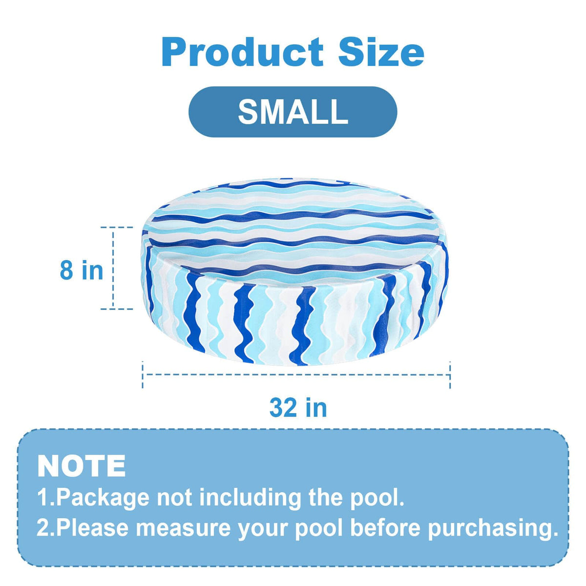 Ladadee evaporation-reduction cover minimizes water loss outdoors