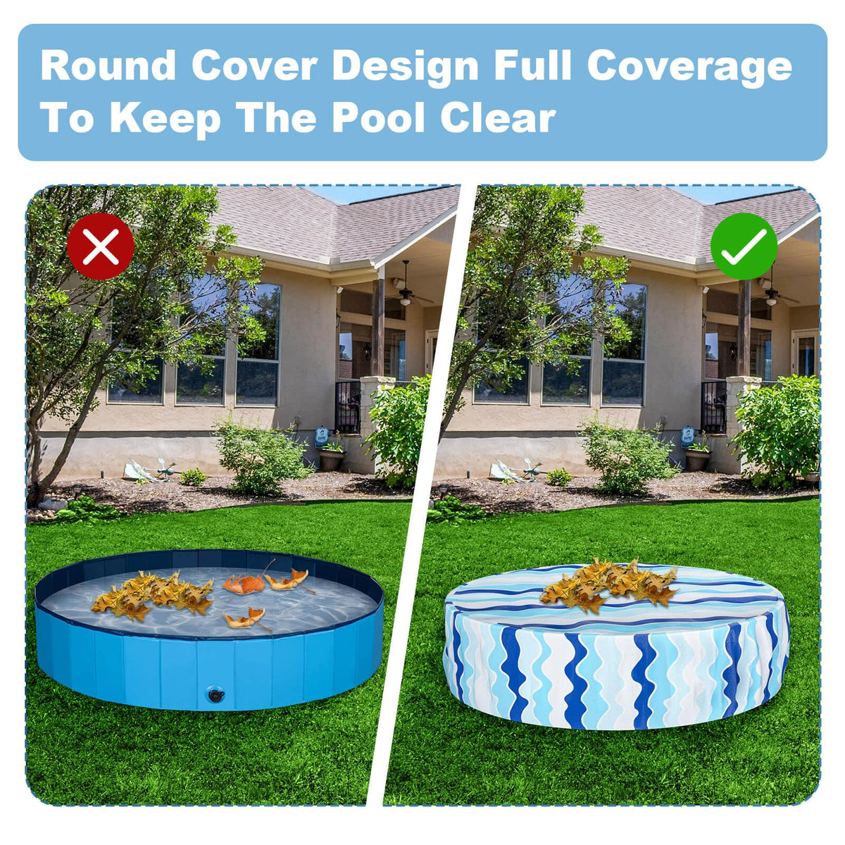 Ladadee foldable-portable-travel cover is ideal for beach outings