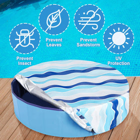 Ladadee waterproof material protects against weather and prolongs pool life