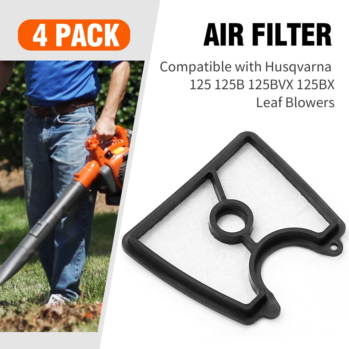 laffoonparts air filter 545112101 easy installation for compatible blowers