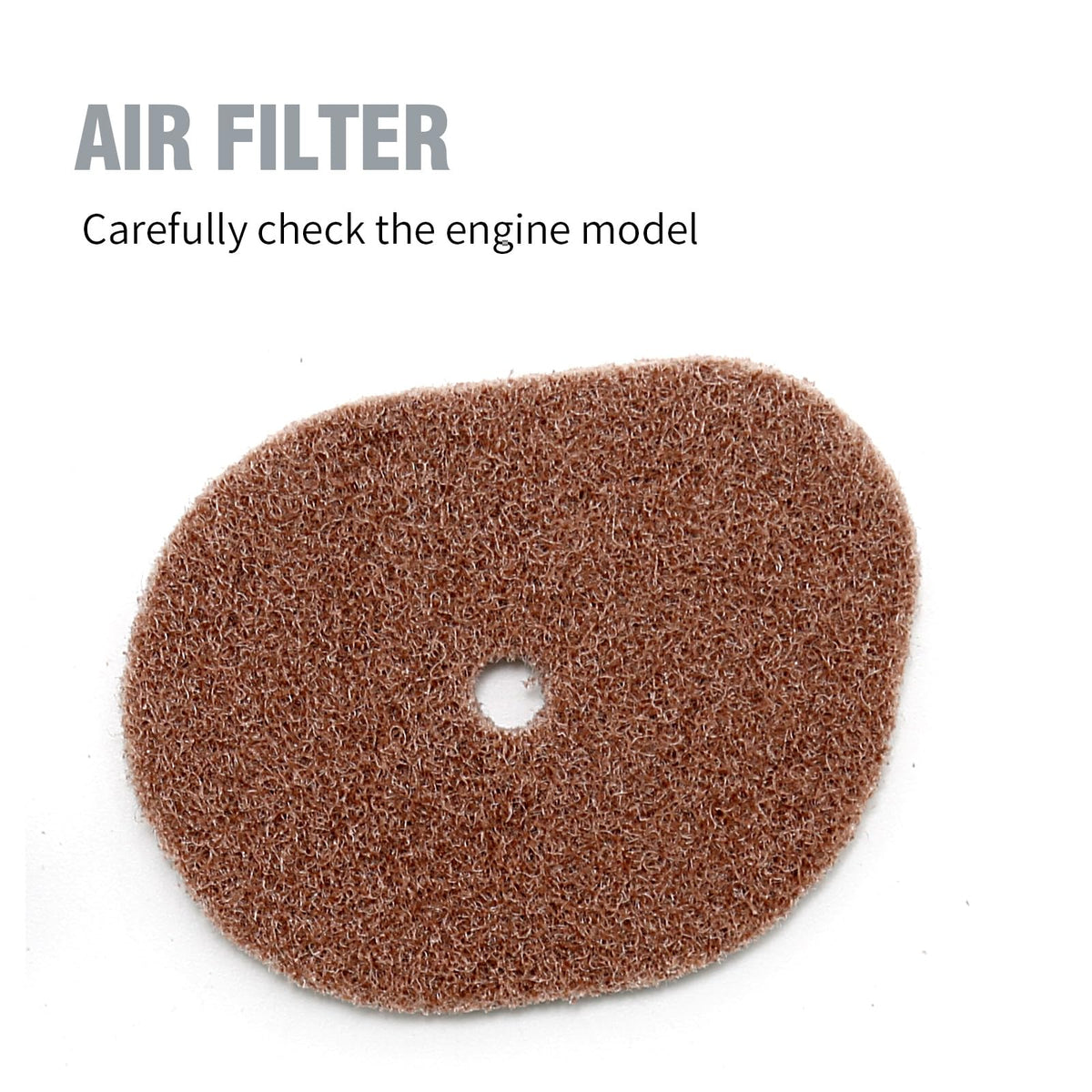 Generic laffoonparts FS56RC fuel filter protects the carburetor and fuel system
