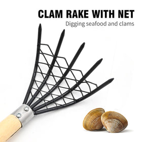 laffoonparts mesh design simplifies cleaning rocks and shells under tap.