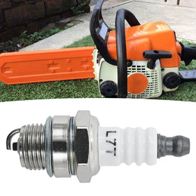 Laffoonparts 2-stroke spark plug for 33cc-52cc engines boosts reliable ignition.