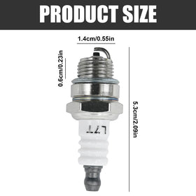 Laffoonparts spark plug compatibility with Stihl improves versatility and easy replacement.