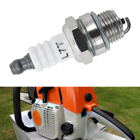 Laffoonparts spark plug packaging includes 1 piece replacement for quick swaps.