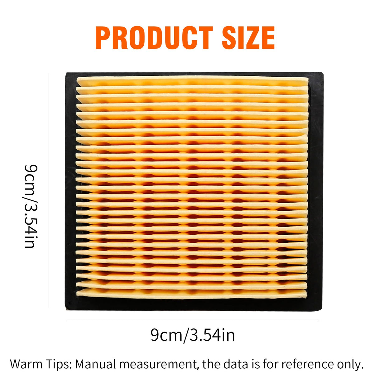 Laffoonparts two-pack air filter set for easy replacement.