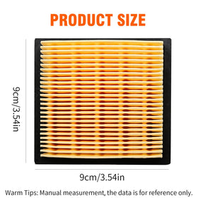 Laffoonparts two-pack air filter set for easy replacement.