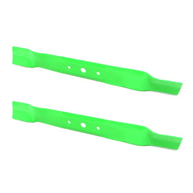 Boxed LAFORMO mower blades ready for quick replacement.