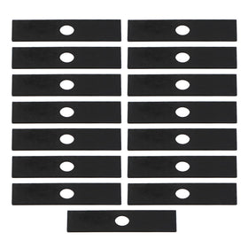 LAFORMO edger blades 8x2 front view for precise edging and durability