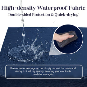 L'AGRATY carry handle aids easy transport of cushions