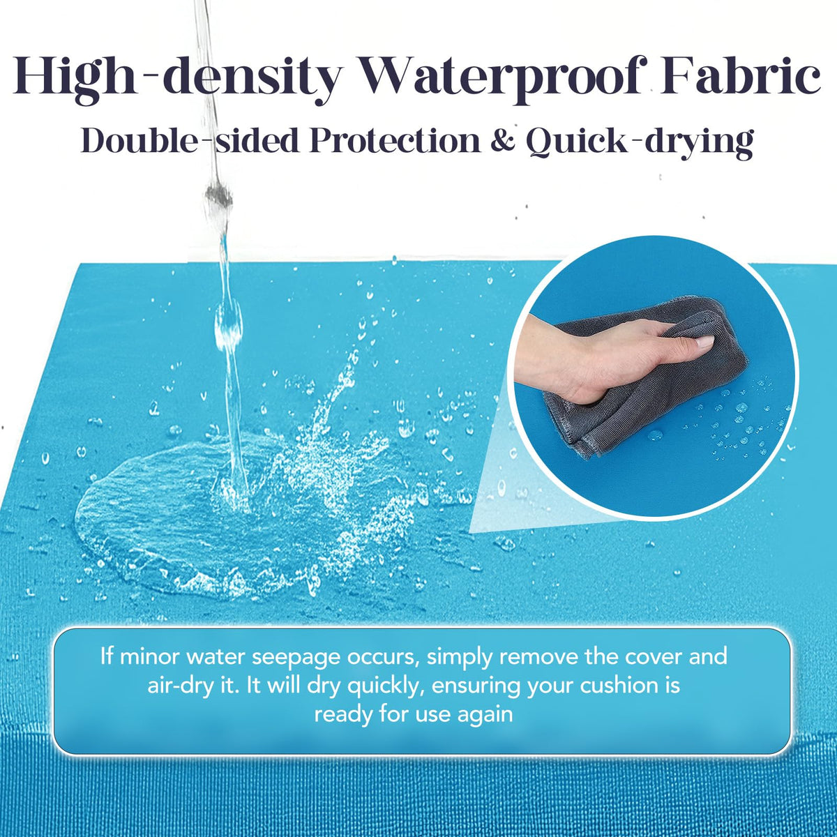 L'AGRATY 30D high-density foam delivers firm, fast-rebound support.