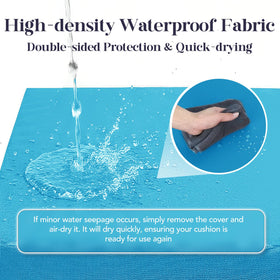 L'AGRATY 30D high-density foam delivers firm, fast-rebound support.