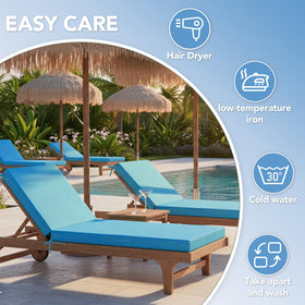 Ideal for poolside, patio, balcony and deck lounging