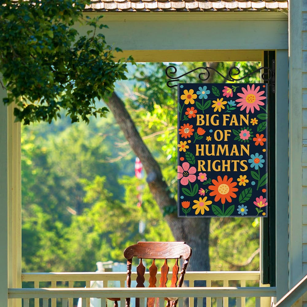 LAGZDFC decorative flag makes thoughtful seasonal or social justice-themed gifts.