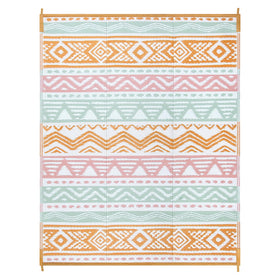 Lahome durable outdoor carpet ideal for deck, beach, or porch.