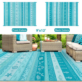 Lahome outdoor rug family-friendly surface ideal for kids and pets