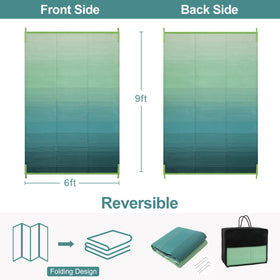 Lahome flat weave rug with neat edges for durable outdoor use