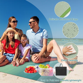 Lahome 6x9 rug folds lightweight and packs for travel