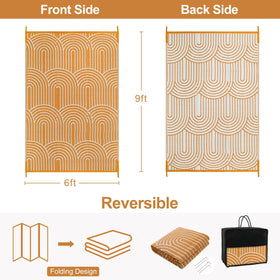 Lahome waterproof easy-clean rug keeps feet dry and cleanup simple.