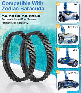 LAIKOU R0526100 track on Baracuda MX8 emphasizing durable rubber build