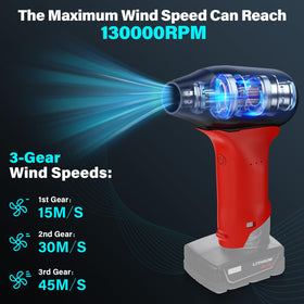 Laimiao three-nozzle setup enables dusting, inflating, and suction