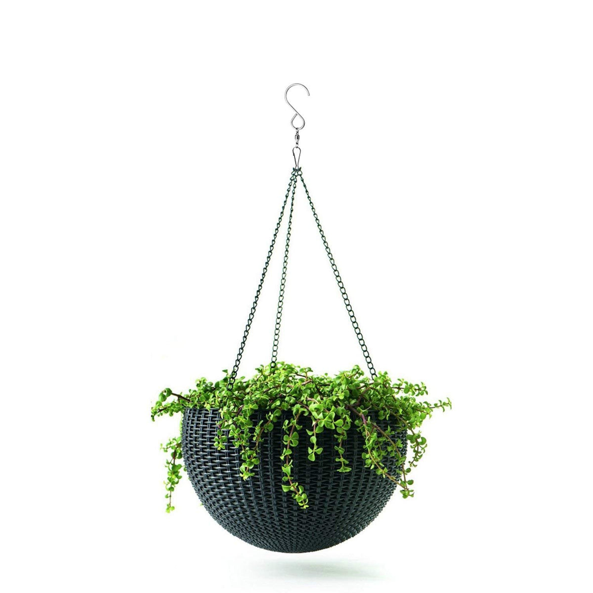 Lainin swivel clip with crystal twister for balanced hanging and light catch