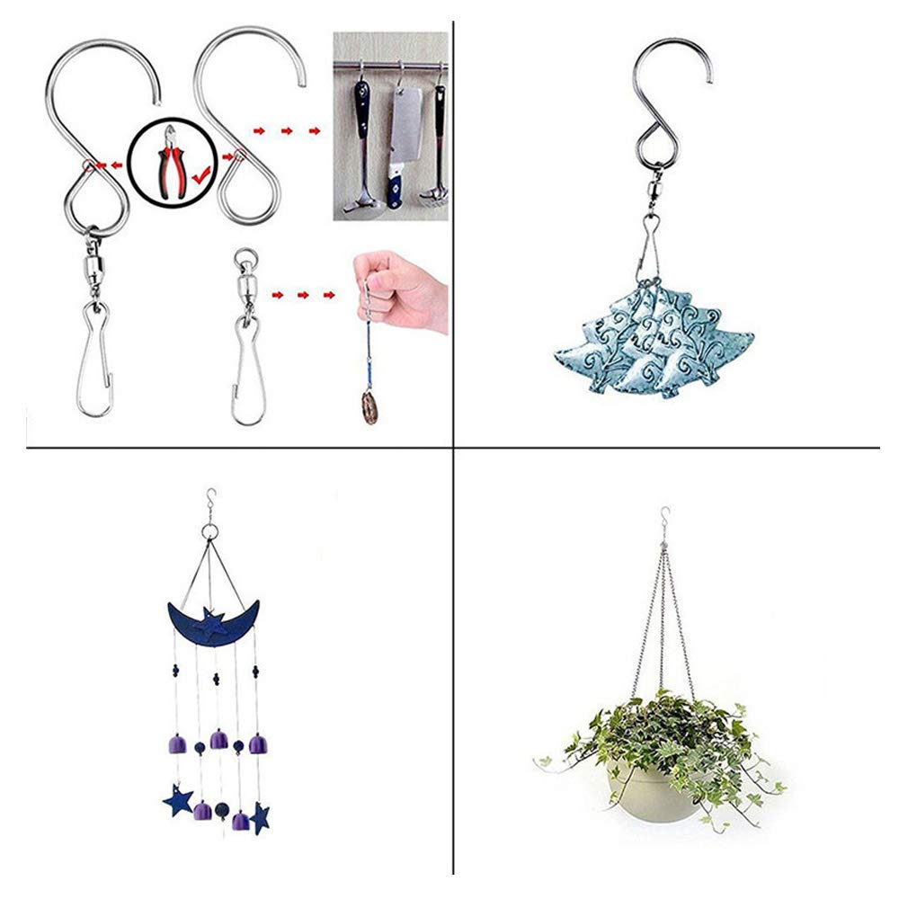 Lainin swivel clip used on a mobile spinner for effortless spins