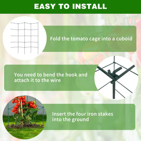 LAKNUAL stake-in soil design keeps plants stable and protected