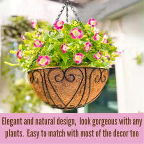 LáLáGreen black metal wire design adds rustic style