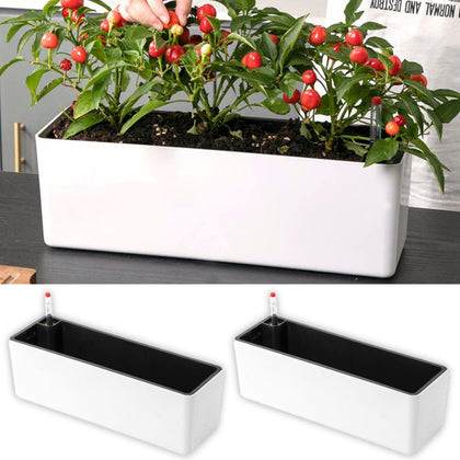 LaLaGreen 16-inch inner pot showing the self-watering design for indoor plants