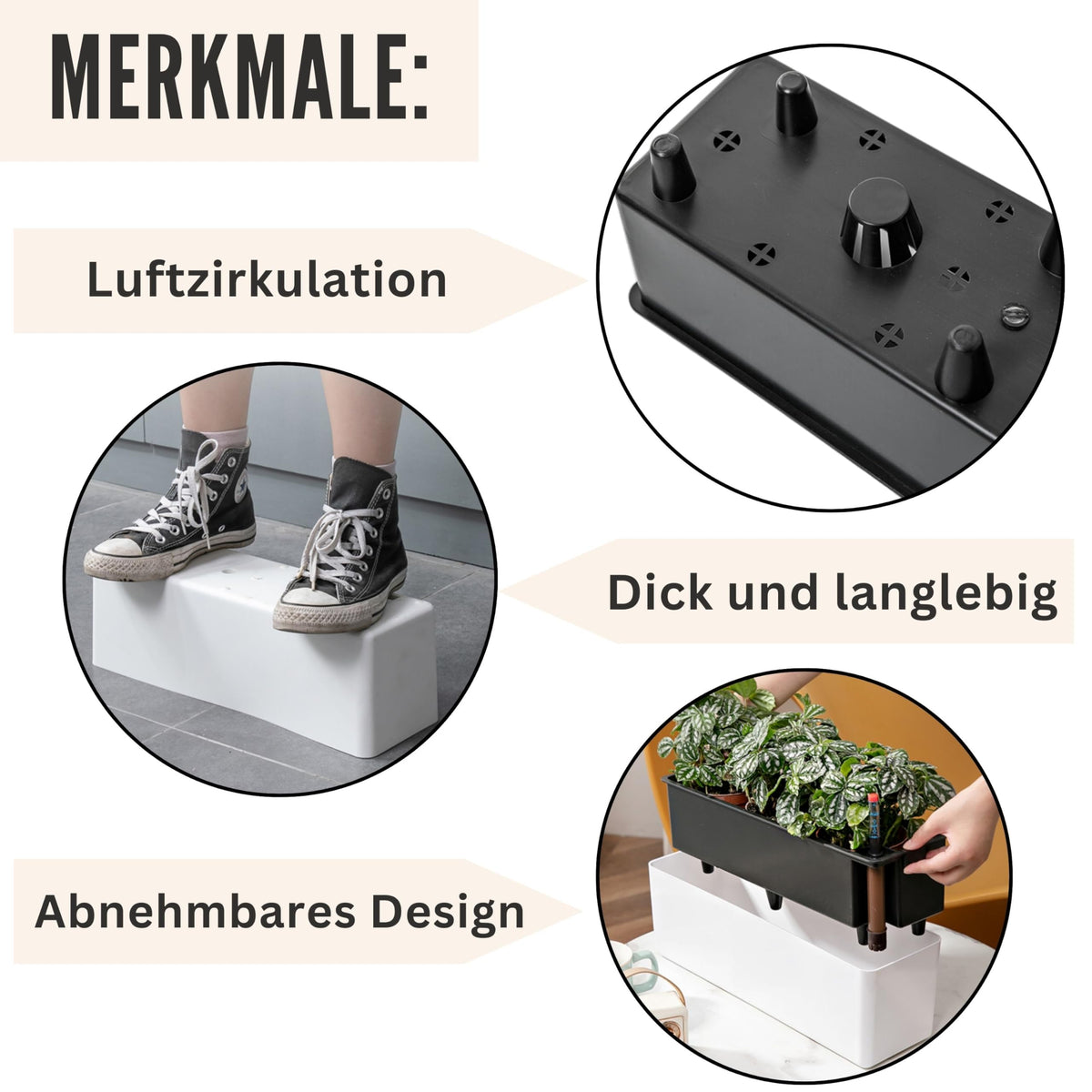 LáLáGreen planter box black minimal design complements modern homes