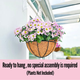 LáLáGreen rustproof 12-inch planter for year-round use