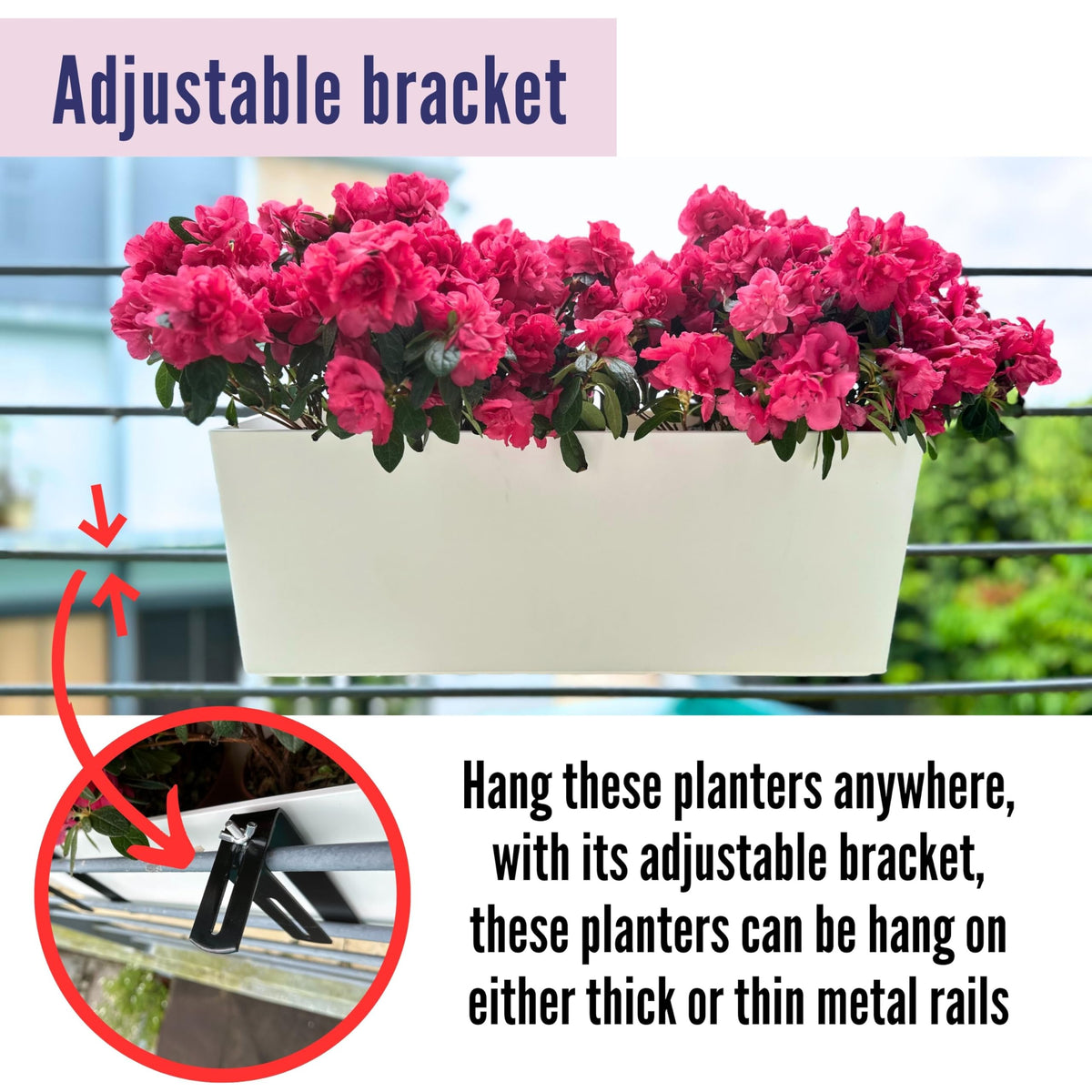 LaLaGreen planter suitable for vegetables and fruits on decks.