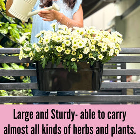 LaLaGreen wall-mount planter with drainage holes enabling a compact vertical garden.