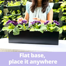 LaLaGreen wall-mount planter fence installation demonstrates easy wall setup.