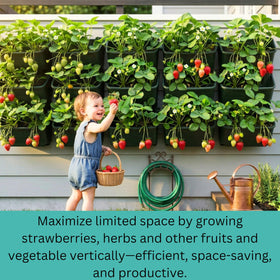 LáLáGreen durable plastic planters designed for outdoor use