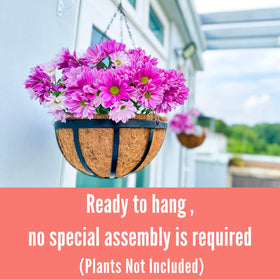 LáLáGreen easy-hang hooks included for quick setup