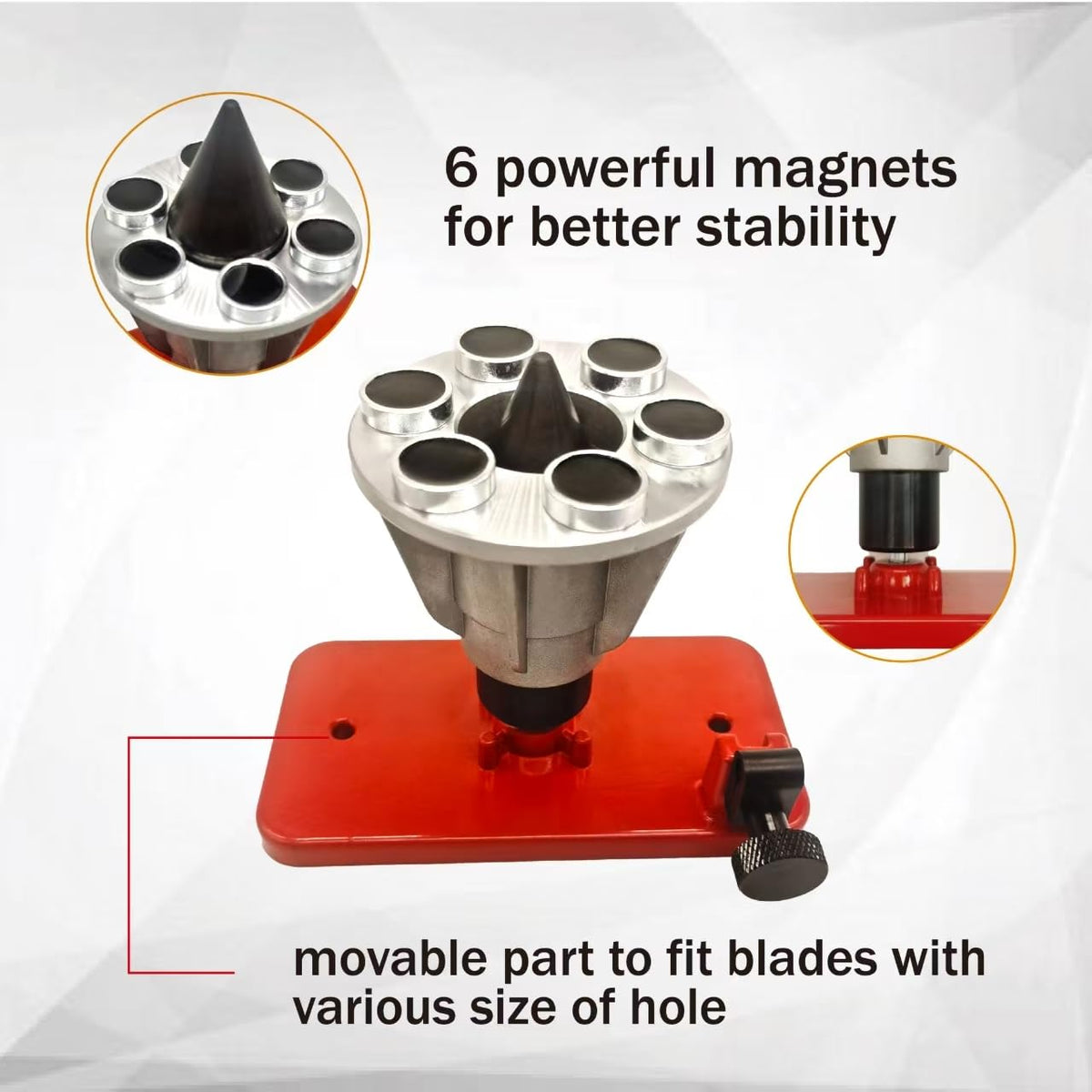 LAMBIS durable black sharpener construction promises long-lasting performance.