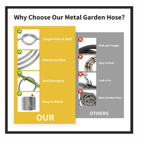 LAMEDLPT expandable garden hose demonstrates high flexibility and tangle-free storage.