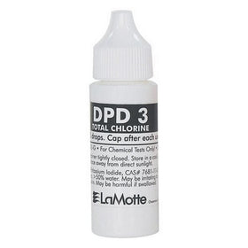 LaMotte DPD3 total chlorine reagent 60-count box for precise pool testing.