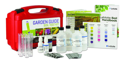 LaMotte EL soil test kit color charts for precise nutrient insights and pH.