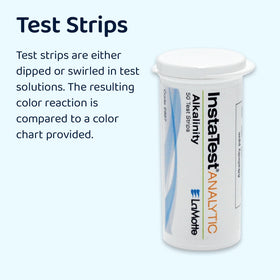 LaMotte Insta-Test Pro 600 Plus waterproof bottle protects strips during storage
