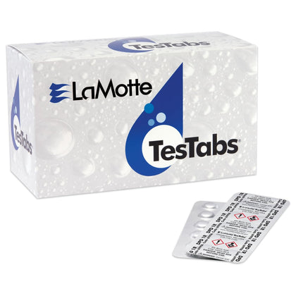 LaMotte TesTabs blister-pack offering easy, mess-free dispensing.