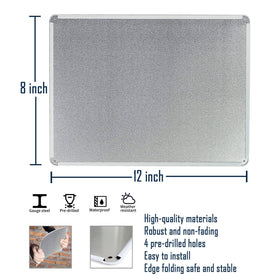 Lamvao habitat decor metal tin sign for tortoise enclosures, rugged and rust-resistant.